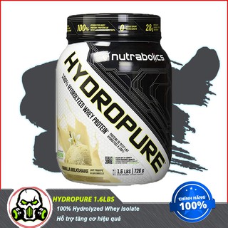 [Freeship] Whey Tăng Cơ Giảm Mỡ Nutrabolic - Hydropure 1.6 LBS - Chính Hãng 100%
