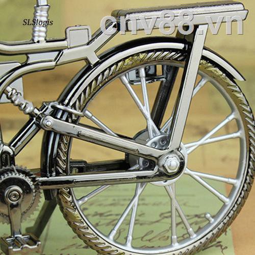 ℗№Đồng hồ báo thức hình xe đạp phong cách vintage