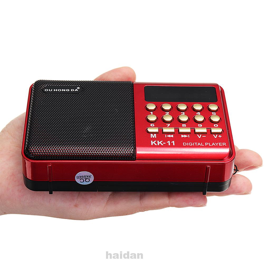 Multifunctional Portable Insert Card Digital Mini Music Player USB Charging Handhold Sound Recorder