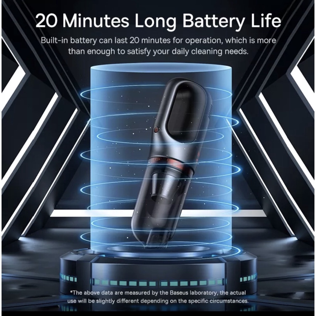 Máy Hút Bụi Cầm Tay Không Dây Baseus A7 Cordless Car Vacuum Cleaner 6000Pa