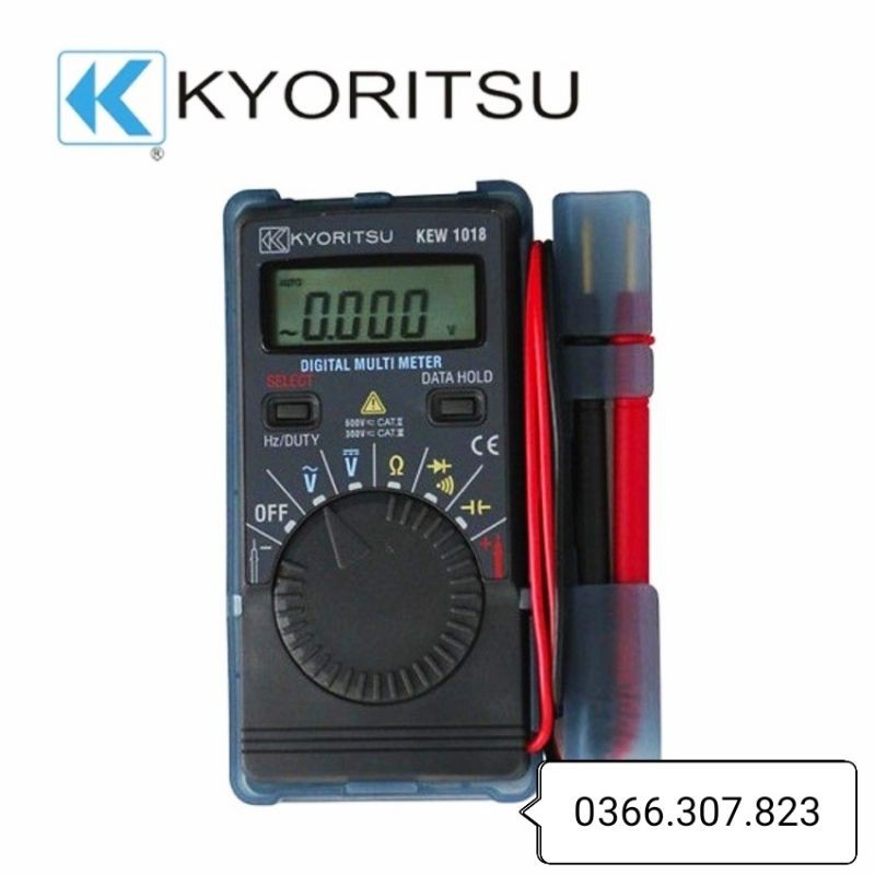 Đồng hồ vạn năng bỏ túi Kyoritsu 1018H