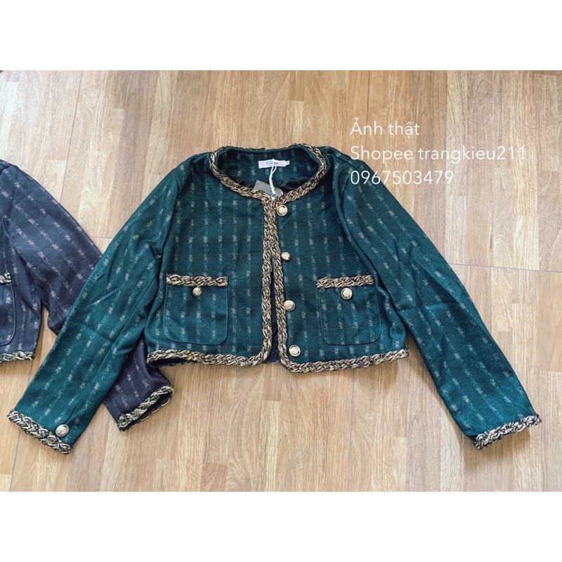 ÁO DẠ PHỐI VIỀN DÁNG NGẮN ( mẫu mới) | BigBuy360 - bigbuy360.vn