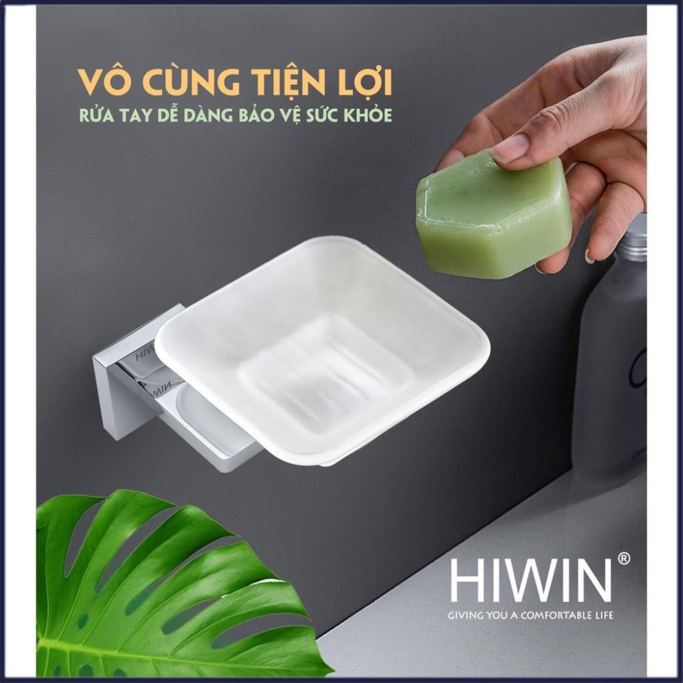 Kệ đựng xà bông xà phòng nhà tắm chất liệu đồng mặt gương cao cấp HIWIN Y-1201A