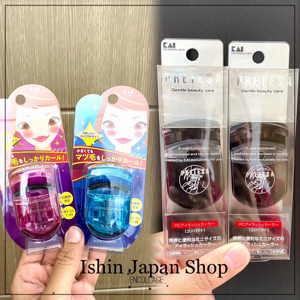 Kẹp Bấm Mi Kai Beauty Care Compact Curler Nhật Bản
