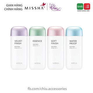 Kem chống nắng Missha All Around Safe Block Sun Milk SPF50 70ml (4 màu)
