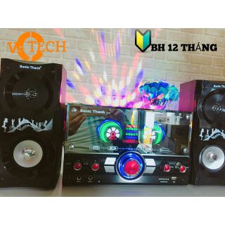 Loa vi tính SONIC 3187 cực chất hỗ trợ Bluetooth, thẻ nhớ, micro hát karaoke..