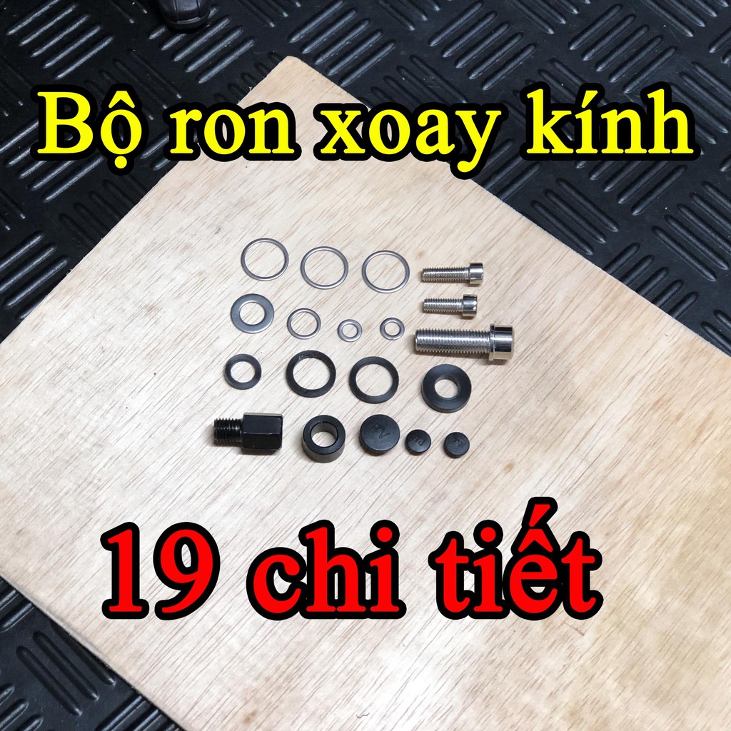 Kính Rizoma Elisse kết hợp bộ ron xoay 19 chi tiết.