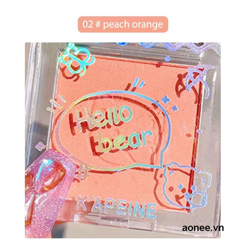 ✨✨Phấn Má Hồng Đơn Sắc Tông Lì Với Vỏ Trong Suốt Dễ Thương