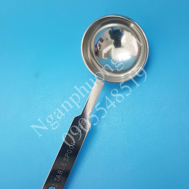 bộ 4 muỗng đong, thìa đong Inox cao cấp, muỗng đong định lượng.