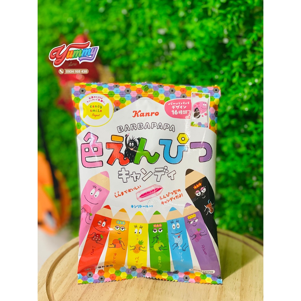 Kẹo Bút Chì Kanro Nhật Bản 80G