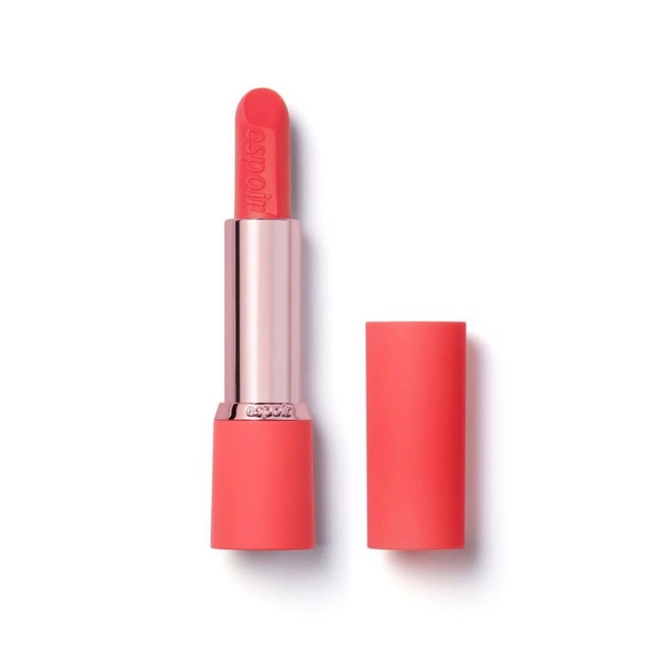 Son thỏi lì Espoir Lipstick No Wear Chiffon Matte màu #CR501 La La La - cam hồng san hô