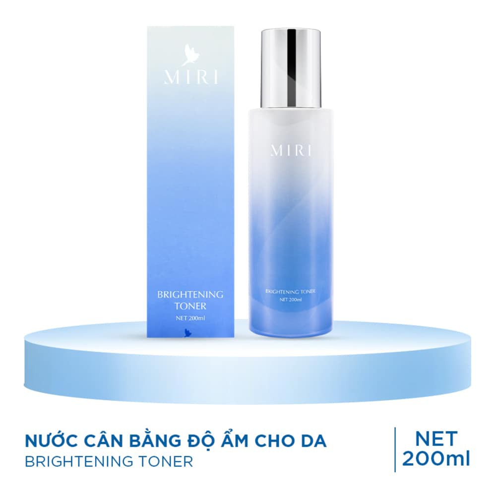 Nước Cân Bằng Độ Ẩm Miri Brightening Trắng Sáng Và Mềm Mịn 200ml