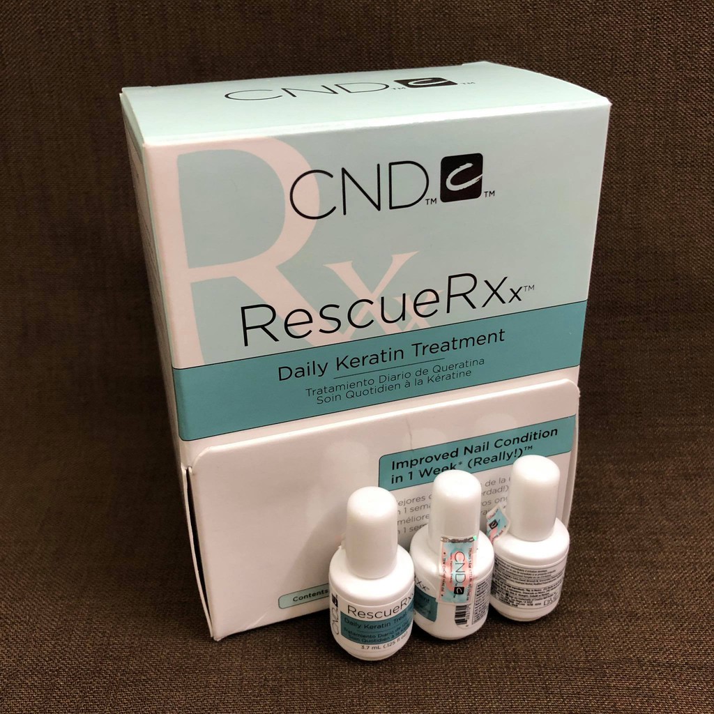 Dưỡng Phục Hồi Móng CND RescueRxx 3.7ml (Chính Hãng CND)