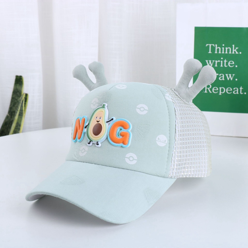 Mũ Lưỡi Trai Chống Nắng Họa Tiết Vịt Hoạt Hình Dễ Thương Thời Trang Xuân Hè Cho Bé