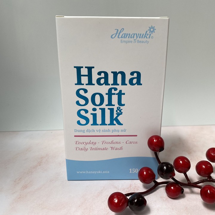 Dung Dịch Vệ Sinh Phụ Nữ Hana Soft Silk Hanayuki 150G