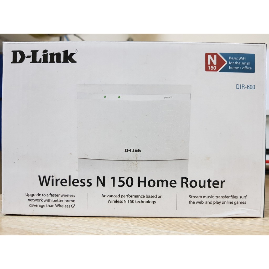 Bộ Phát Wifi D-Link DIR 600 Chính Hãng Fullbox | Shopee Việt Nam