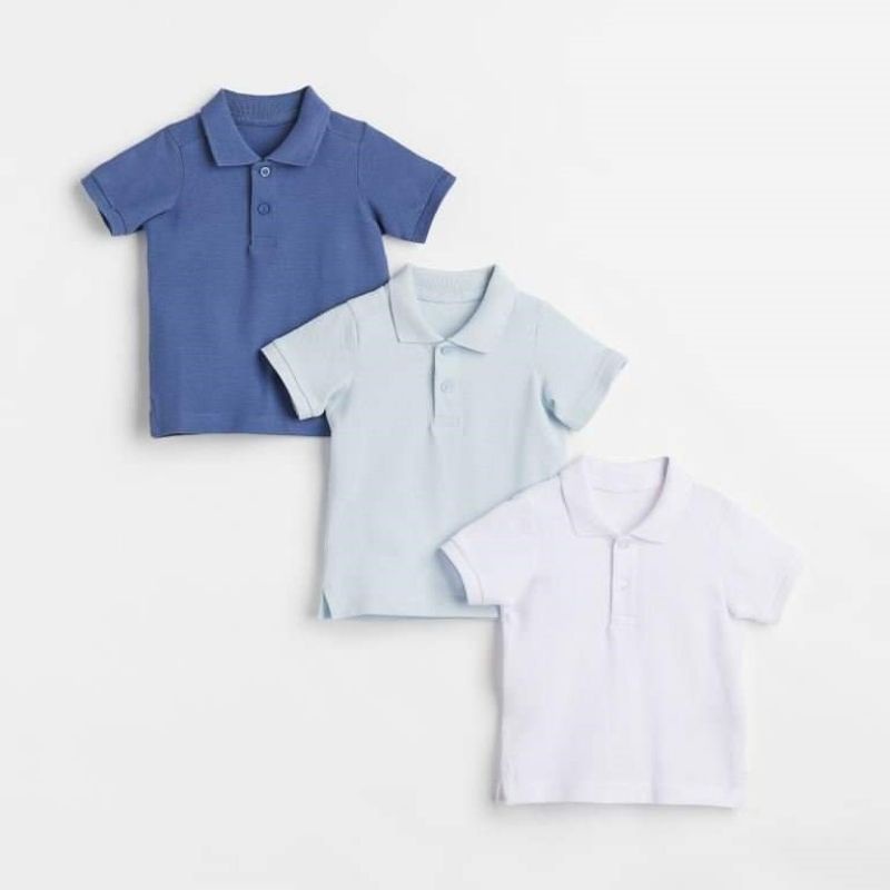 Áo Polo Cộc Tay Bé Trai H&M HM6 • 6-9M 9-12M 12-18M 18-24M 2-3Y • Choding Home