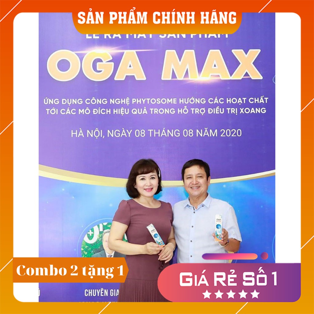 [COMBO 3 SẢN PHẨM ] - VIÊN SỦI OGA MAX - HỖ TRỢ VIÊM MŨI DỊ ỨNG, VIÊM XOANG