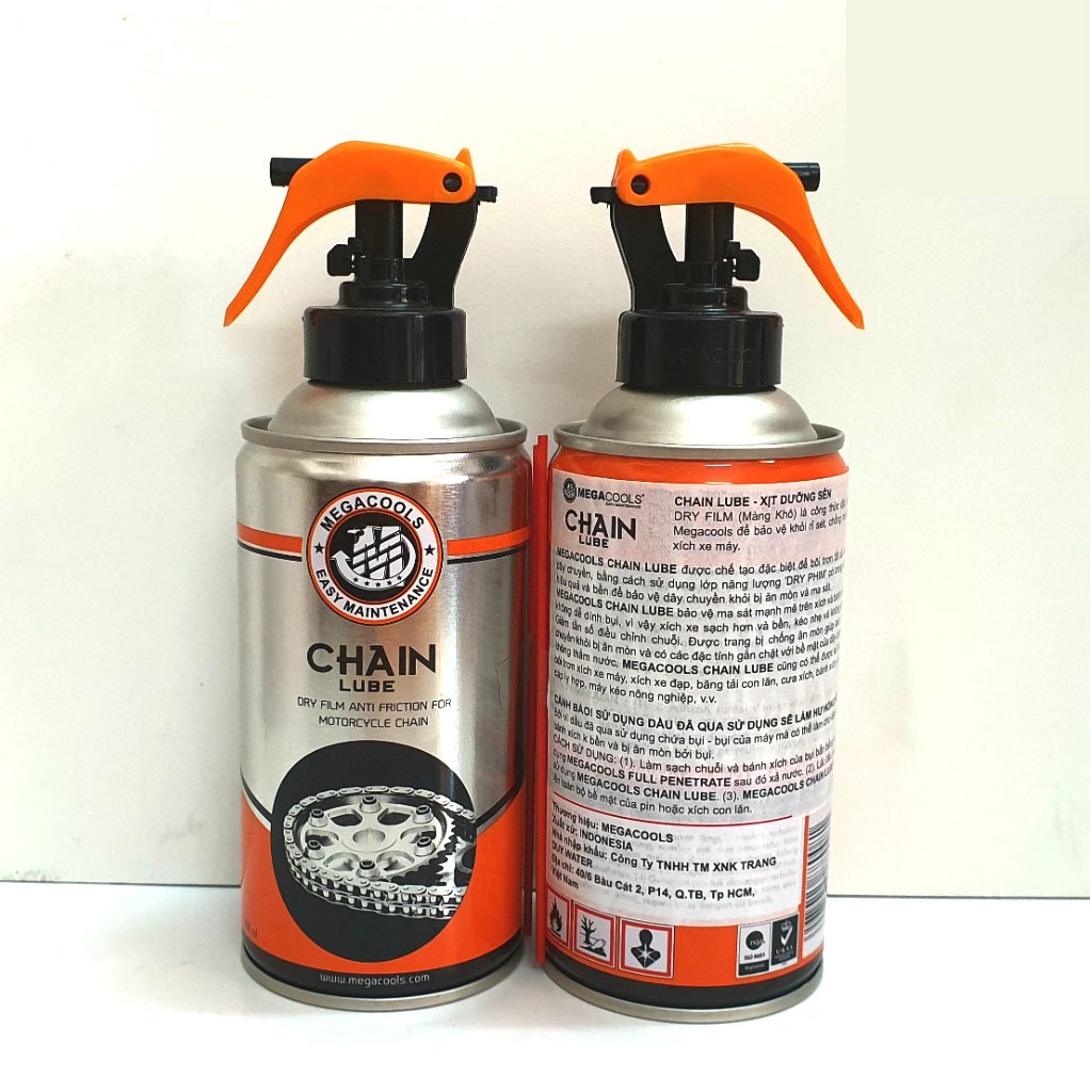 Chai xịt dưỡng sên megacool 300ml
