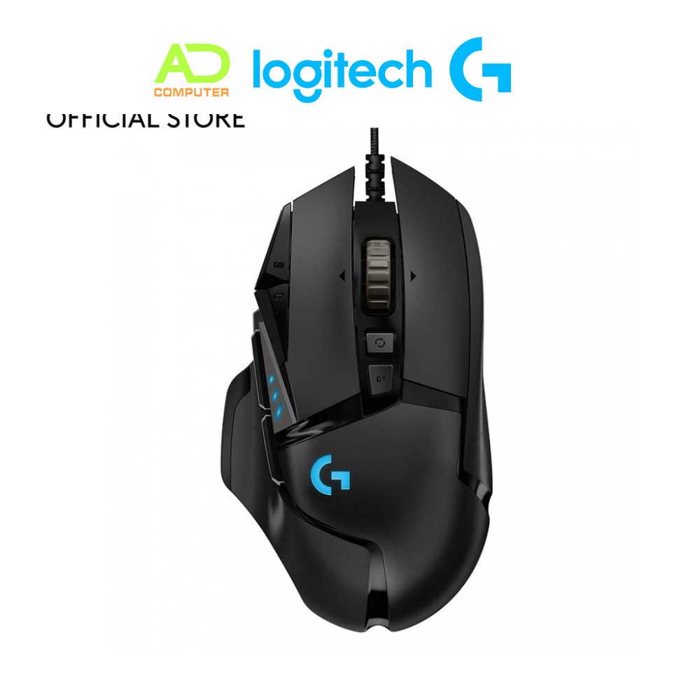 Chuột Game Có Dây Logitech G502 Hero 16000 DPI 11 nút lập trình