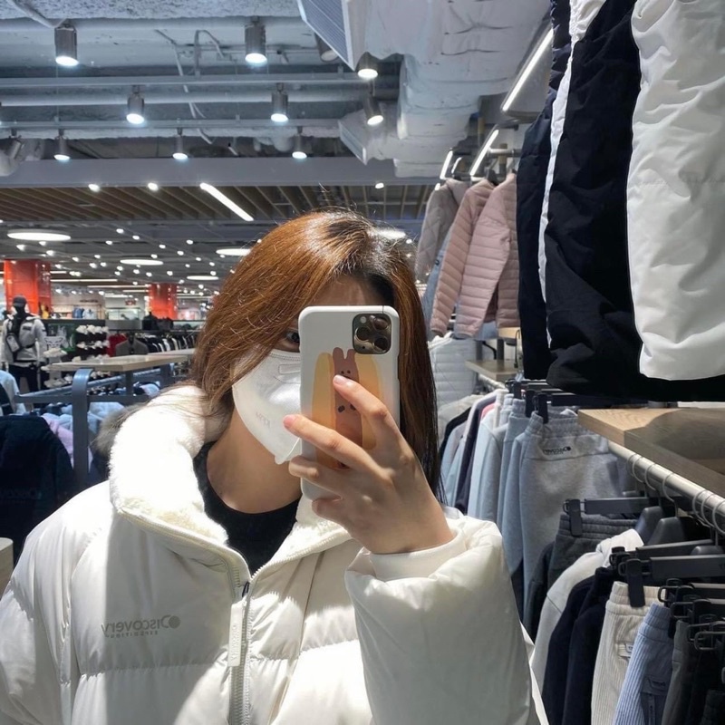 Áo lông vũ discoveryy xuất Hàn