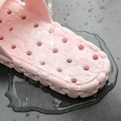 Dép đi trong nhà, vệ sinh, spa, khách sạn, nhà tắm, dép nữ quai ngang thời trang xuất Hàn êm ái chống trượt DLH7