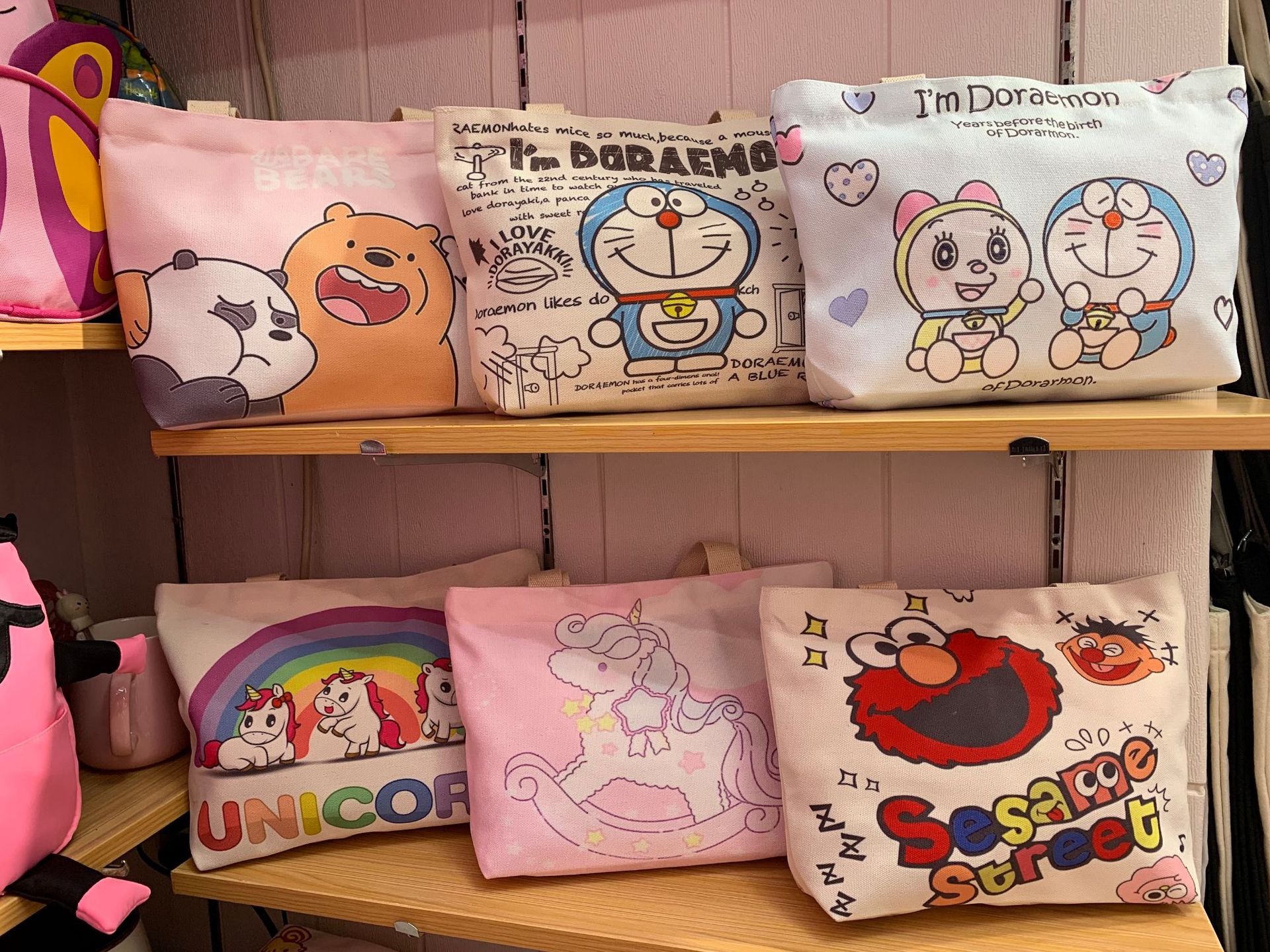 Túi Vải Canvas Đựng Hộp Cơm Trưa Họa Tiết Hoạt Hình Nhật Bản Dễ Thương Tiện Dụng | BigBuy360 - bigbuy360.vn