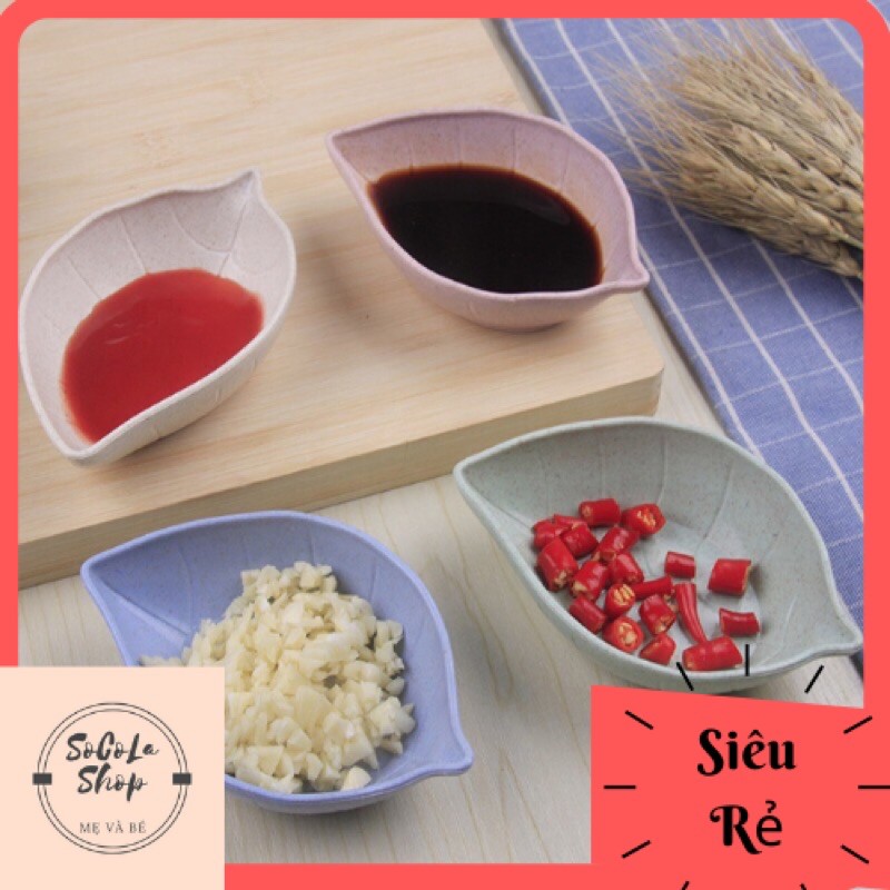 [Giá Sỉ ]Chén Bát Ăn Dặm Cho Bé Mini Nhựa Lúa Mạch