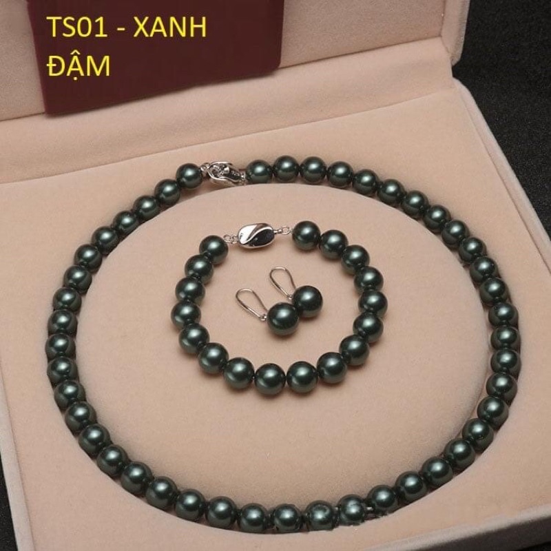 Set vòng cổ bông tai và  vòng tay