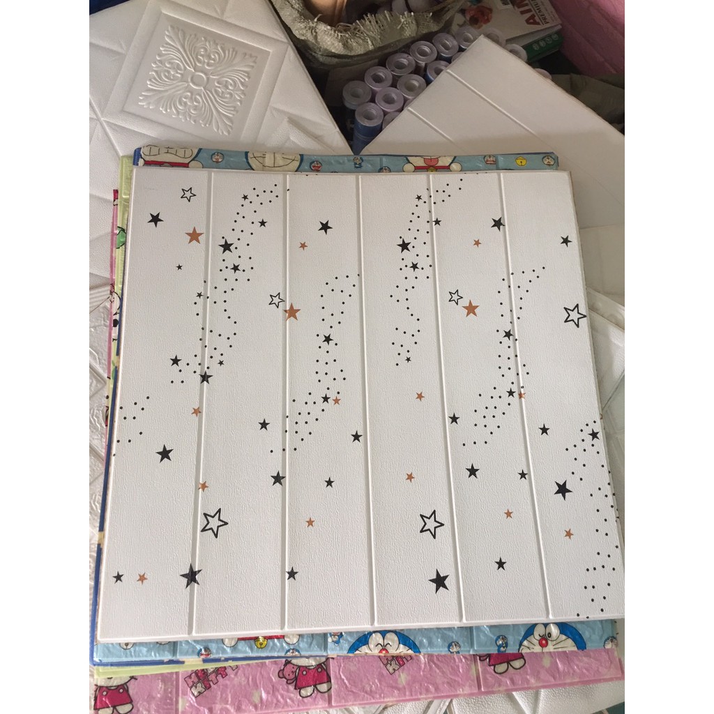 Xốp dán tường 3d hoạt hình dễ thương | BigBuy360 - bigbuy360.vn