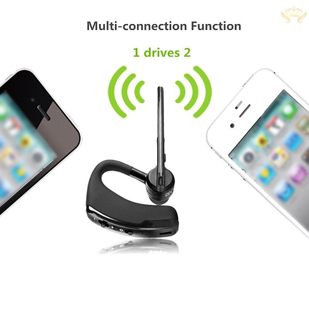 Set Tai Nghe Bluetooth Không Dây V8 Bt Có Micro 1 Cái