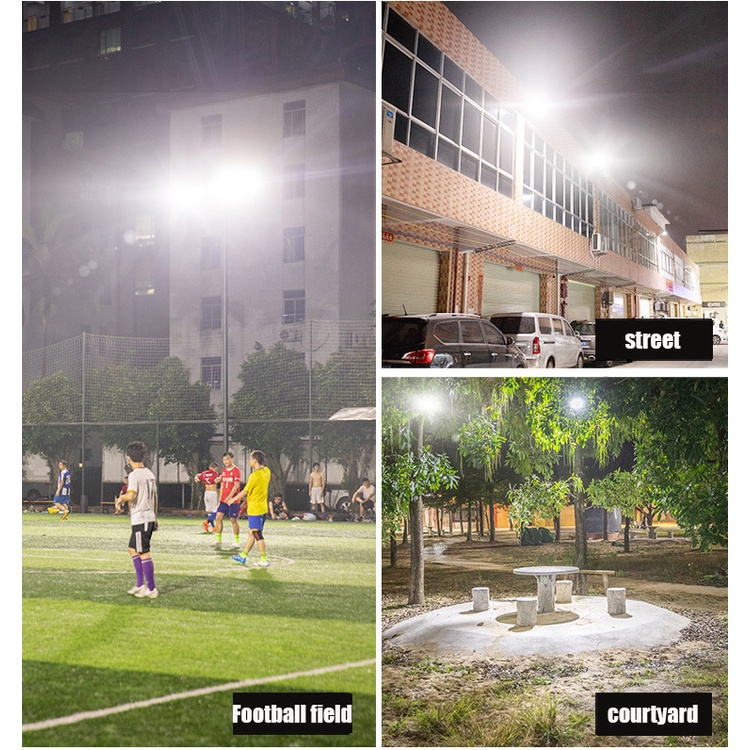 LM【đảm bảo chất lượng】đèn led năng lượng mặt trời 400W cung cấp ban đầu IP67 chống thấm nước Nâng cấp dung lượng pin