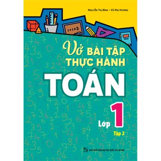 Sách - Vở bài tập thực hành Toán lớp 1, tập 2