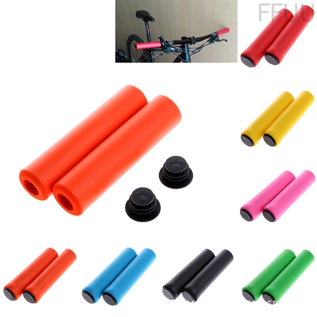 Vỏ bọc tay lái xe đạp leo núi bằng silicone chống trượt FF86