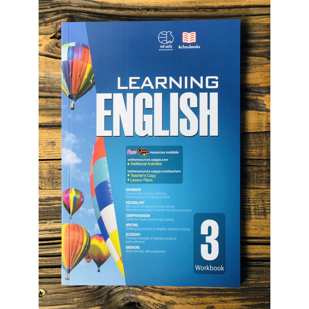 Sách : Learning English - Học tiếng Anh dành cho tiểu học