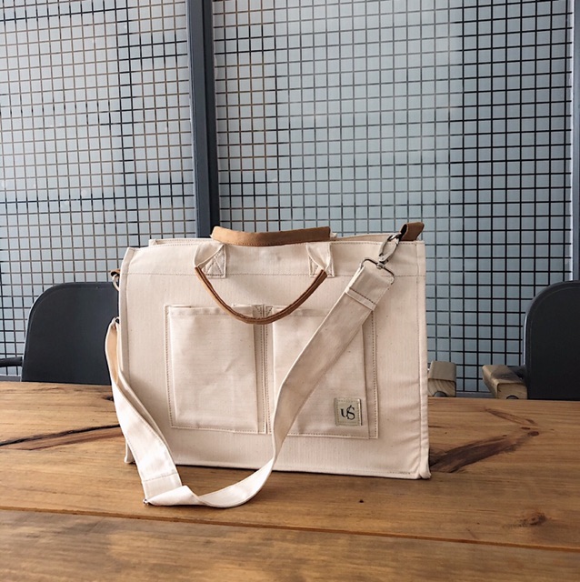 Túi Canvas Us chữ nhật - Canvas Casual Bag