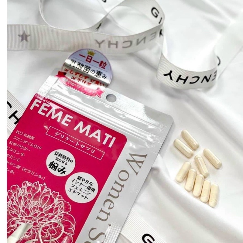 VIÊN UỐNG MEN PHỤ KHOA FEME MATI 30 VIÊN NHẬT BẢN