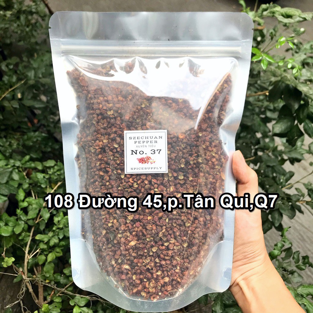 1kg Xuyên Tiêu cay tê - Szechuan Pepper hạt mắc khén không trộn cành