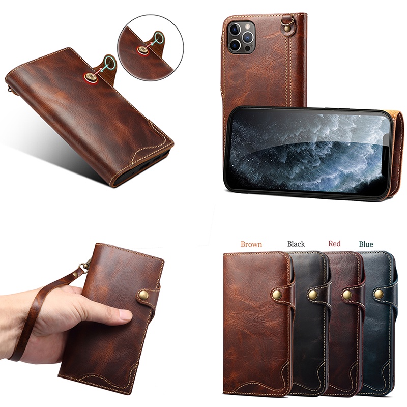 Ốp Điện Thoại Da Kèm Ví Nhỏ Cho iPhone 14 Pro Max iPhone 14 Plus 13 12 iPhone14 14Plus 14Pro 14ProMax