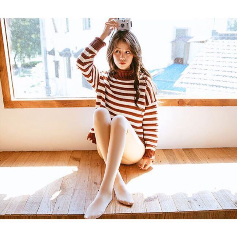 Quần tất lót lông cả bàn hàng QC