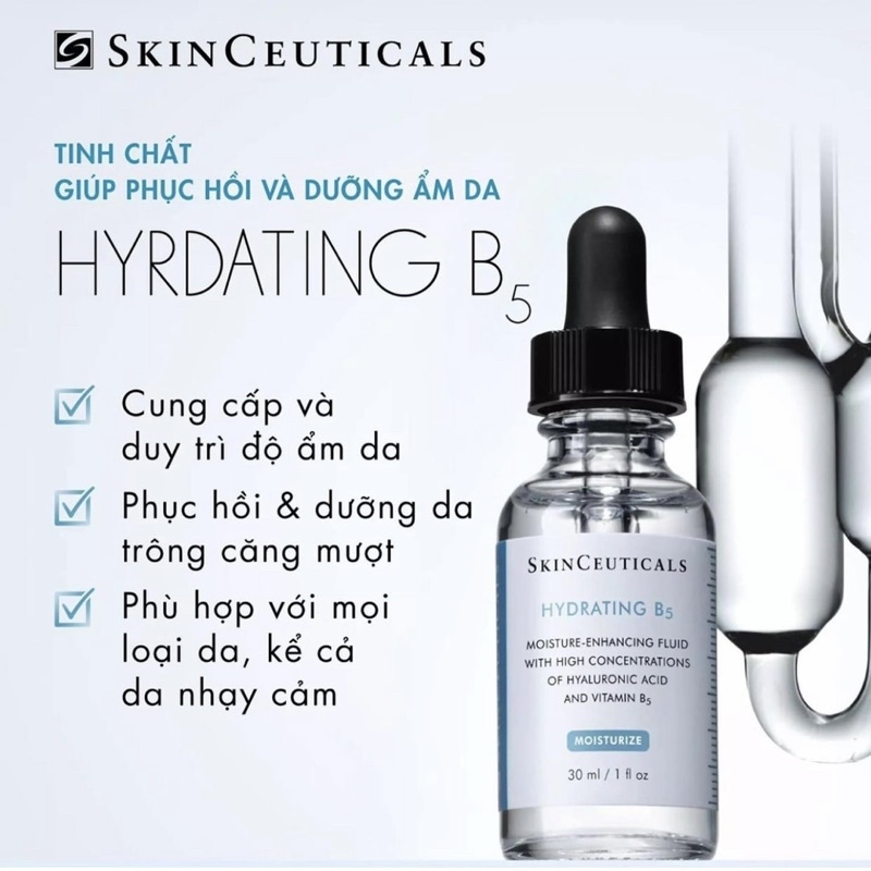 Săn SALE Tinh chất dưỡng da Serum B5 Skinceuticals bản Pháp 15ml