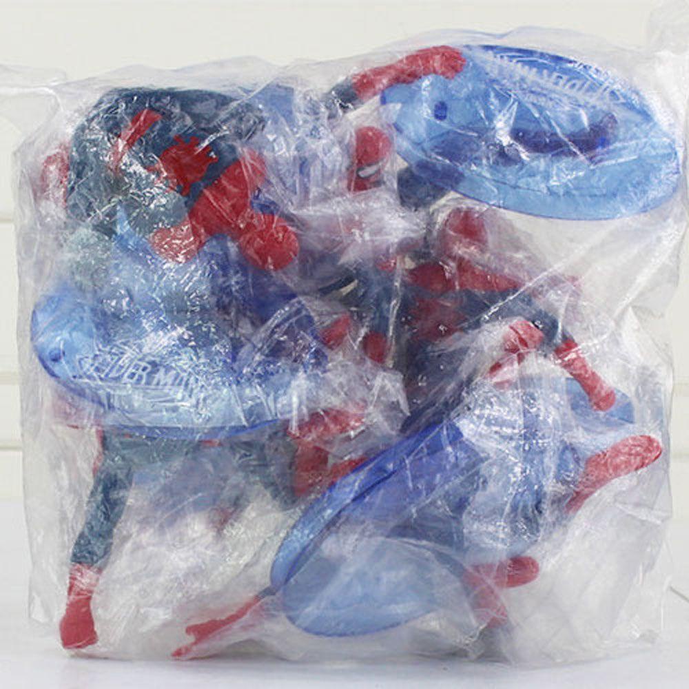 Mô Hình Người Nhện Hoạt Hình 7-11cm Trang Trí Tiểu Cảnh