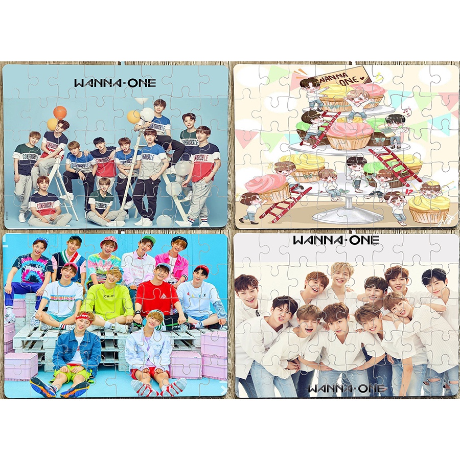tranh ghép hình blackpink A5 40 mảnh TGHI3  bangtan jack j97 blink mtp sơn tùng army twice wanna one