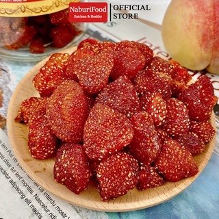 Dâu tây sấy dẻo không đường ăn vặt Healthy Giảm Cân - Đẹp Da - Chống Lão Hóa