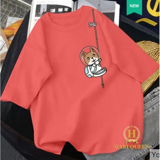 [FREESHIP ĐƠN TỪ 50K] Áo phông cún đu dây HARI0420
