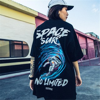 Áo Thun Unisex Nam Nữ Form Rộng Space Surf