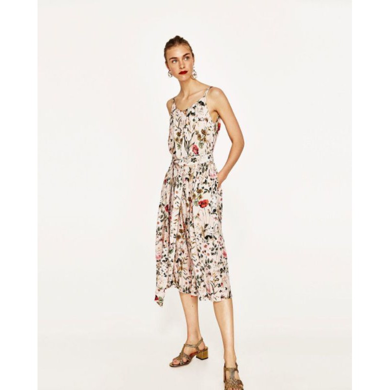 Jumpsuit Zara in hoa pass siêu rẻ