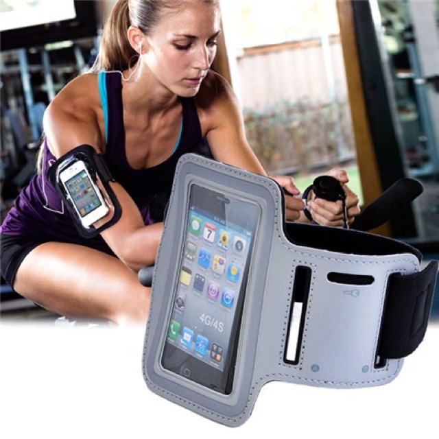 Bao đeo tay điện thoại tập gym 5 - 6.4 inch, chạy bộ