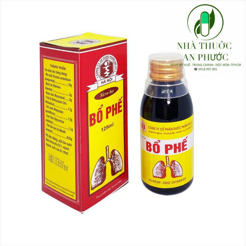 ✅[CHÍNH HÃNG] Siro Bổ Phế Đại Uy (125ml)