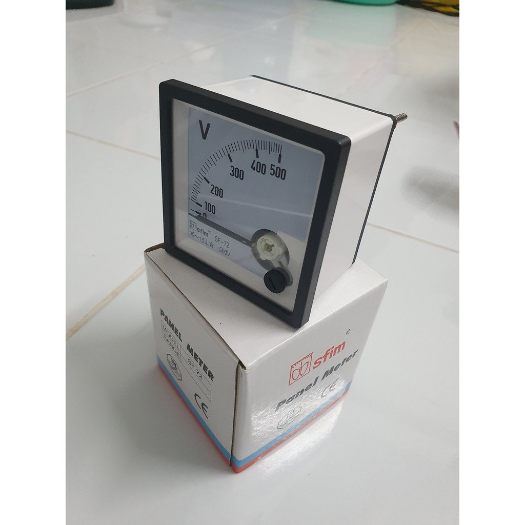 Đồng hồ đo Volt kế SF-72 AC300V/ AC500V